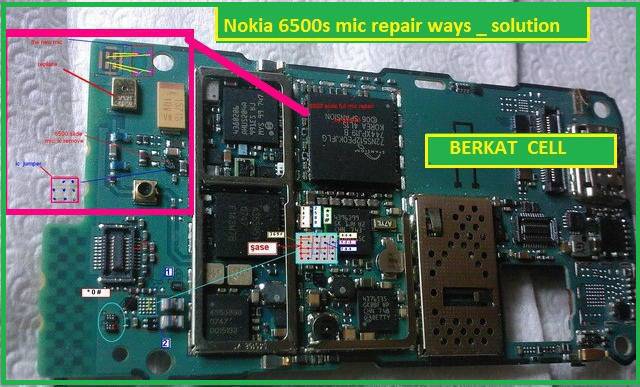 Nokia 6500S Mic