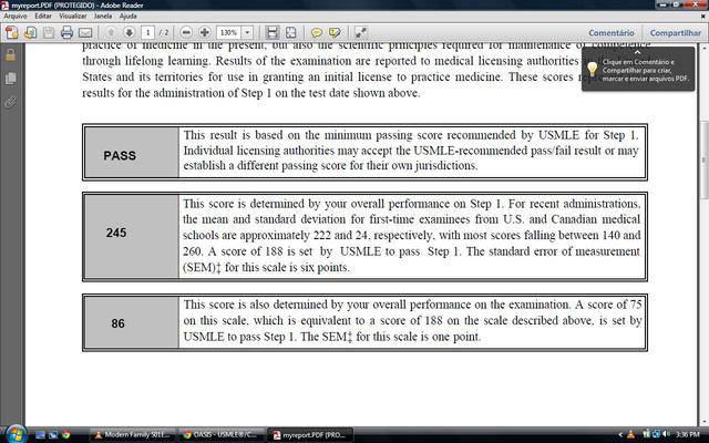 Usmle Score Report