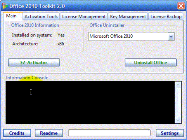 Office 2010 desatendido identi