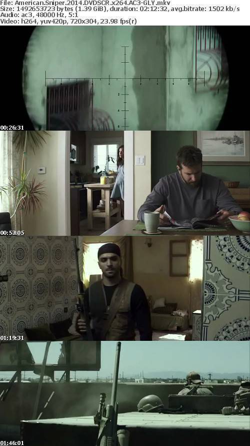 American Sniper 2014 DVDSCR x264 AC3-GLY American Sniper 2014 DVDSCR x264 AC3-GLY
