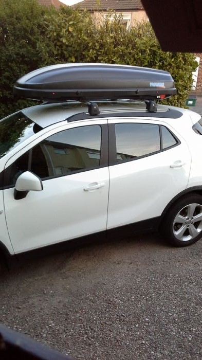 corsa roof box