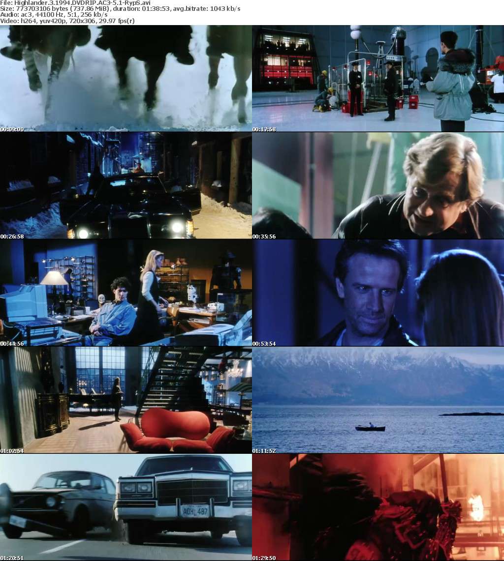 Highlander 3 1994 DVDRIP AC3-5 1-RypS Highlander 3 1994 DVDRIP AC3-5 1-RypS