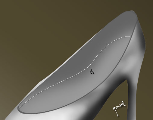 Lady Shoes in Vector