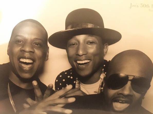 Pharrell Williams With Usher, Jay-Z & Jon Platt - The Neptunes #1 fan site,  all about Pharrell Williams and Chad Hugo