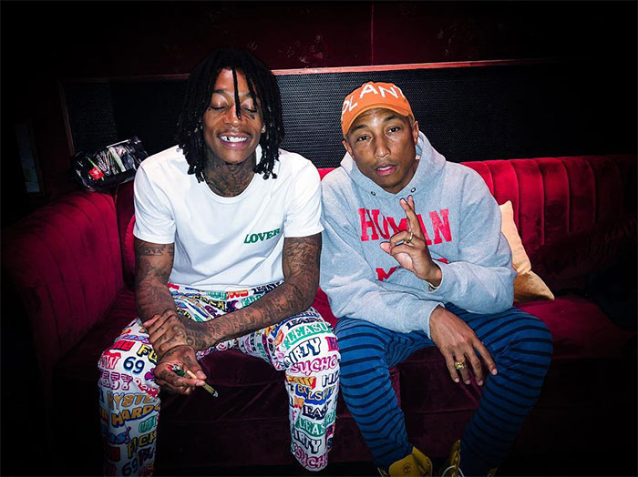 Wiz Khalifa In The Studio With Pharrell (October 10th) (2017)