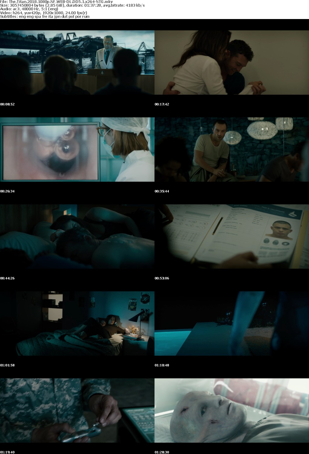 The Titan 2018 1080p NF WEBRip DD5 1 x264-NTG The Titan 2018 1080p NF WEBRip DD5 1 x264-NTG