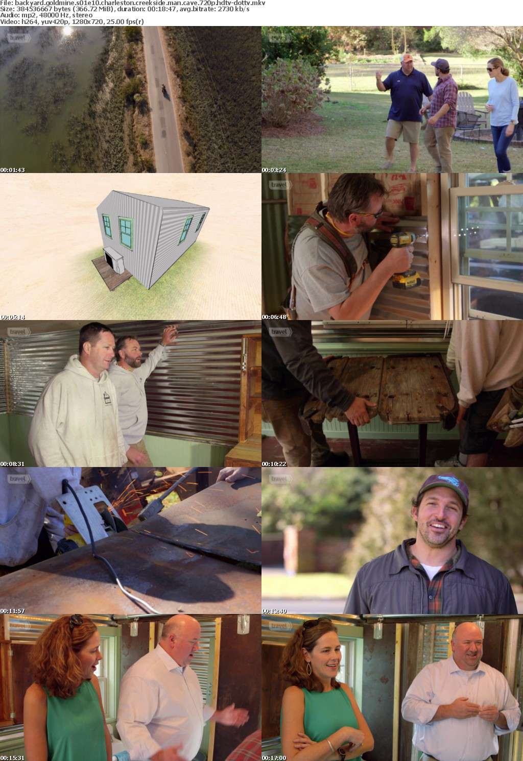 Backyard Goldmine S01E10 Charleston Creekside Man Cave 720p HDTV x264-dotTV Backyard Goldmine S01E10 Charleston Creekside Man Cave 720p HDTV x264-dotTV