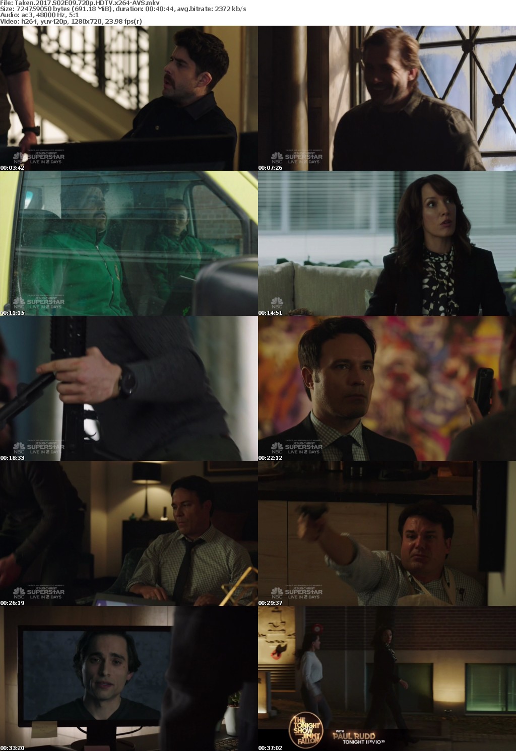 Taken 2017 S02E09 720p HDTV x264-AVS Taken 2017 S02E09 720p HDTV x264-AVS