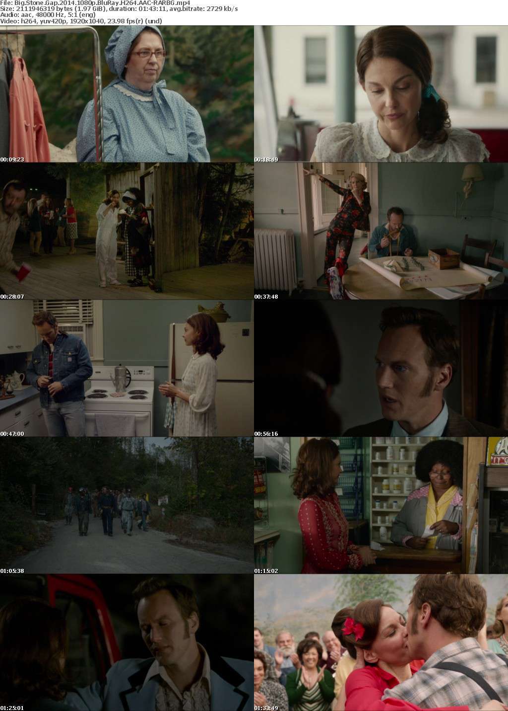 Big Stone Gap 2014 1080p BluRay H264 AAC-RARBG Big Stone Gap 2014 1080p BluRay H264 AAC-RARBG