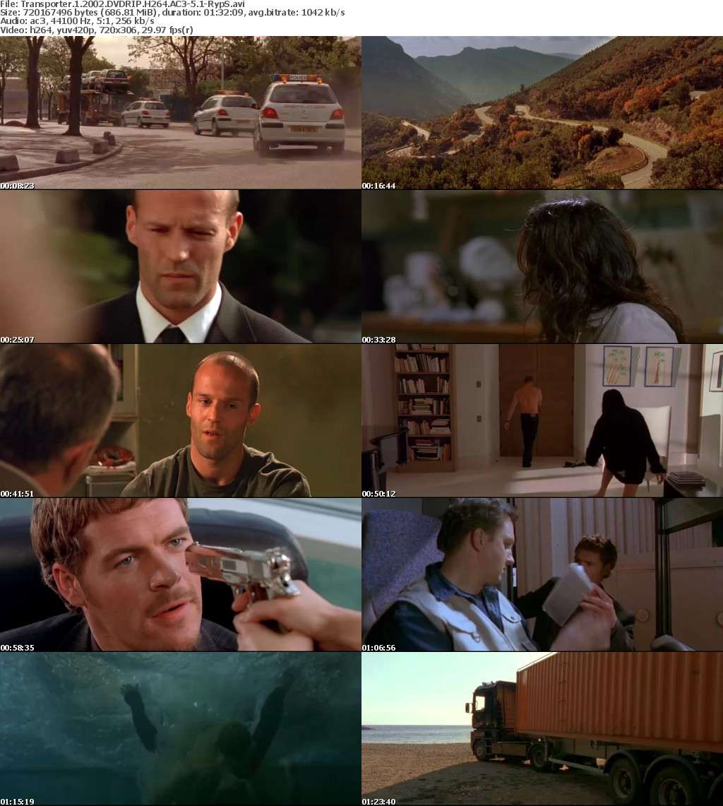 Transporter 1 2002 DVDRIP H264 AC3-5 1-RypS Transporter 1 2002 DVDRIP H264 AC3-5 1-RypS
