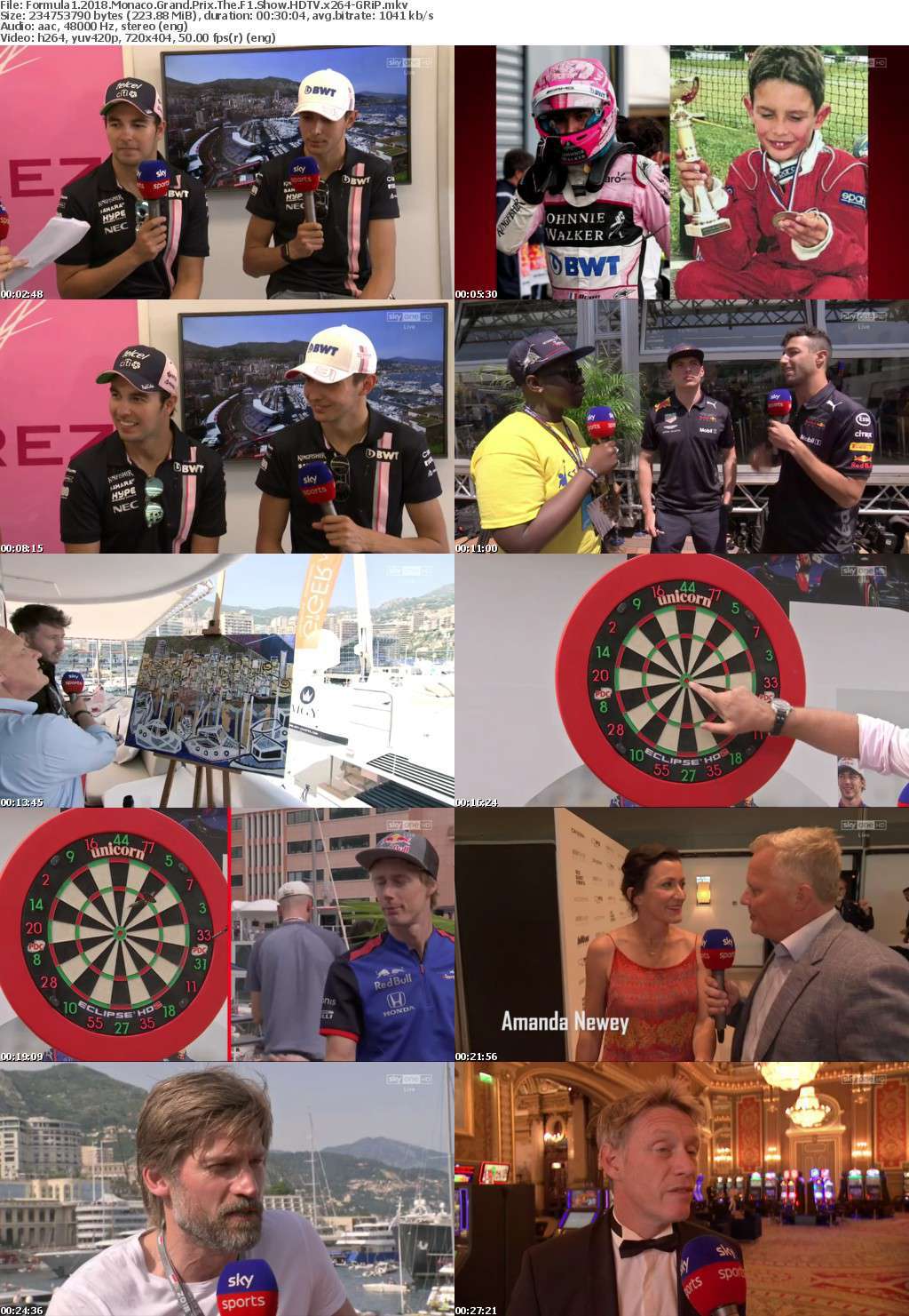 Formula1 2018 Monaco Grand Prix The F1 Show HDTV x264-GRiP Formula1 2018 Monaco Grand Prix The F1 Show HDTV x264-GRiP