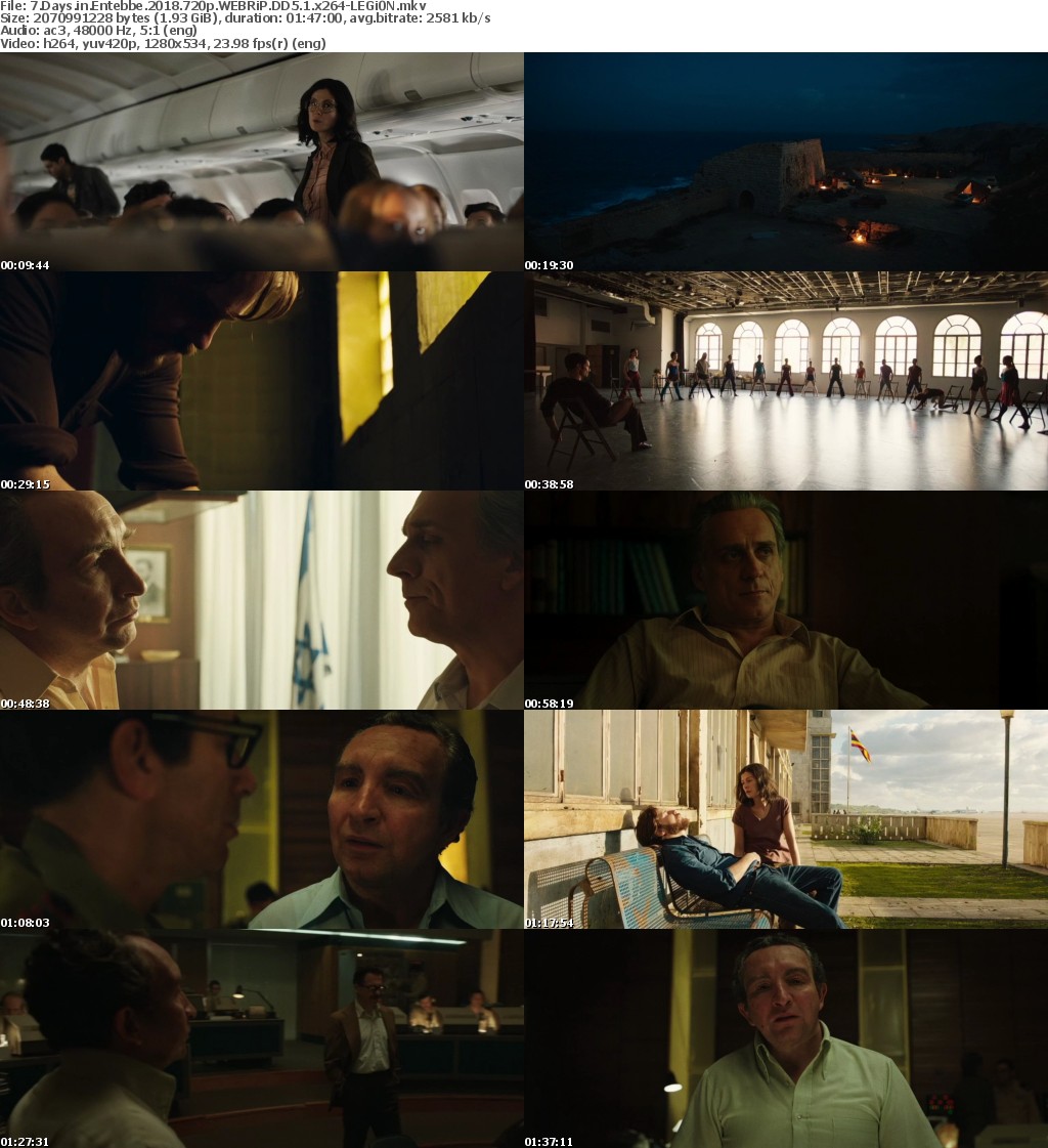 7 Days in Entebbe 2018 720p WEBRiP DD5 1 x264-LEGi0N 7 Days in Entebbe 2018 720p WEBRiP DD5 1 x264-LEGi0N