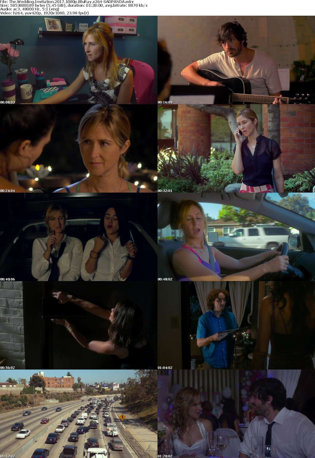 The Wedding Invitation 2017 1080p BluRay x264-SADPANDA The Wedding Invitation 2017 1080p BluRay x264-SADPANDA