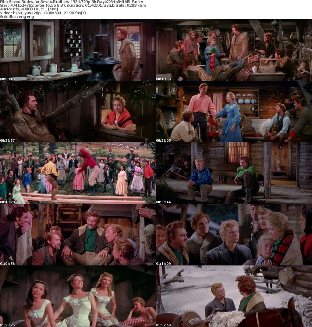 Seven Brides for Seven Brothers 1954 720p BluRay X264-AMIABLE Seven Brides for Seven Brothers 1954 720p BluRay X264-AMIABLE