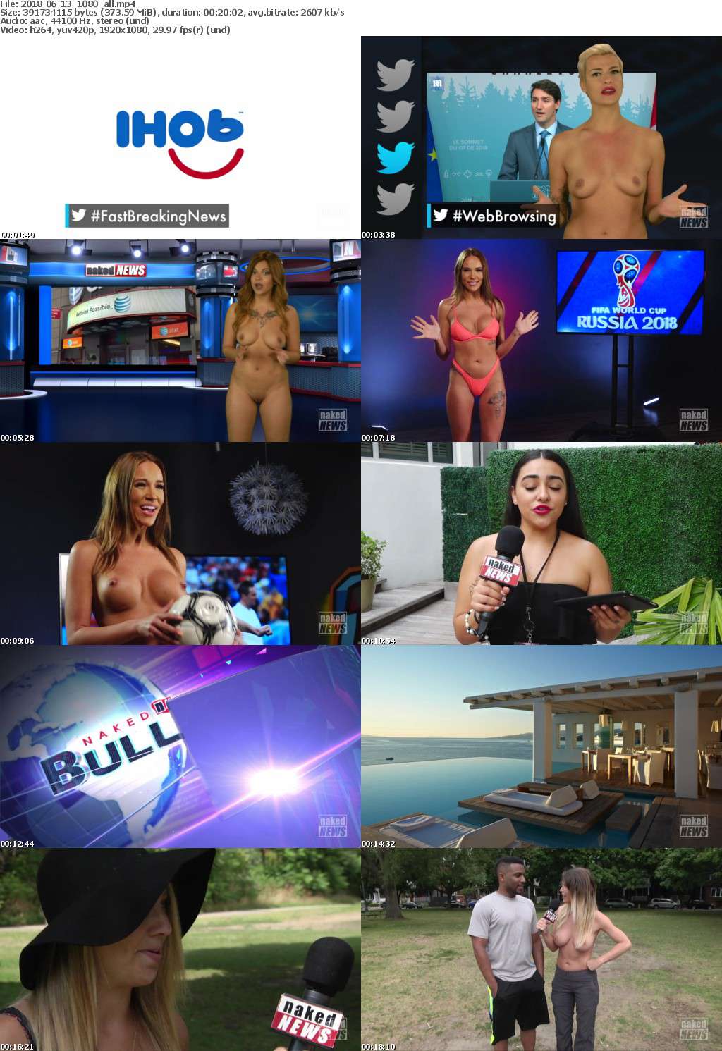Naked News June 13 2018 1080p Naked News June 13 2018 1080p