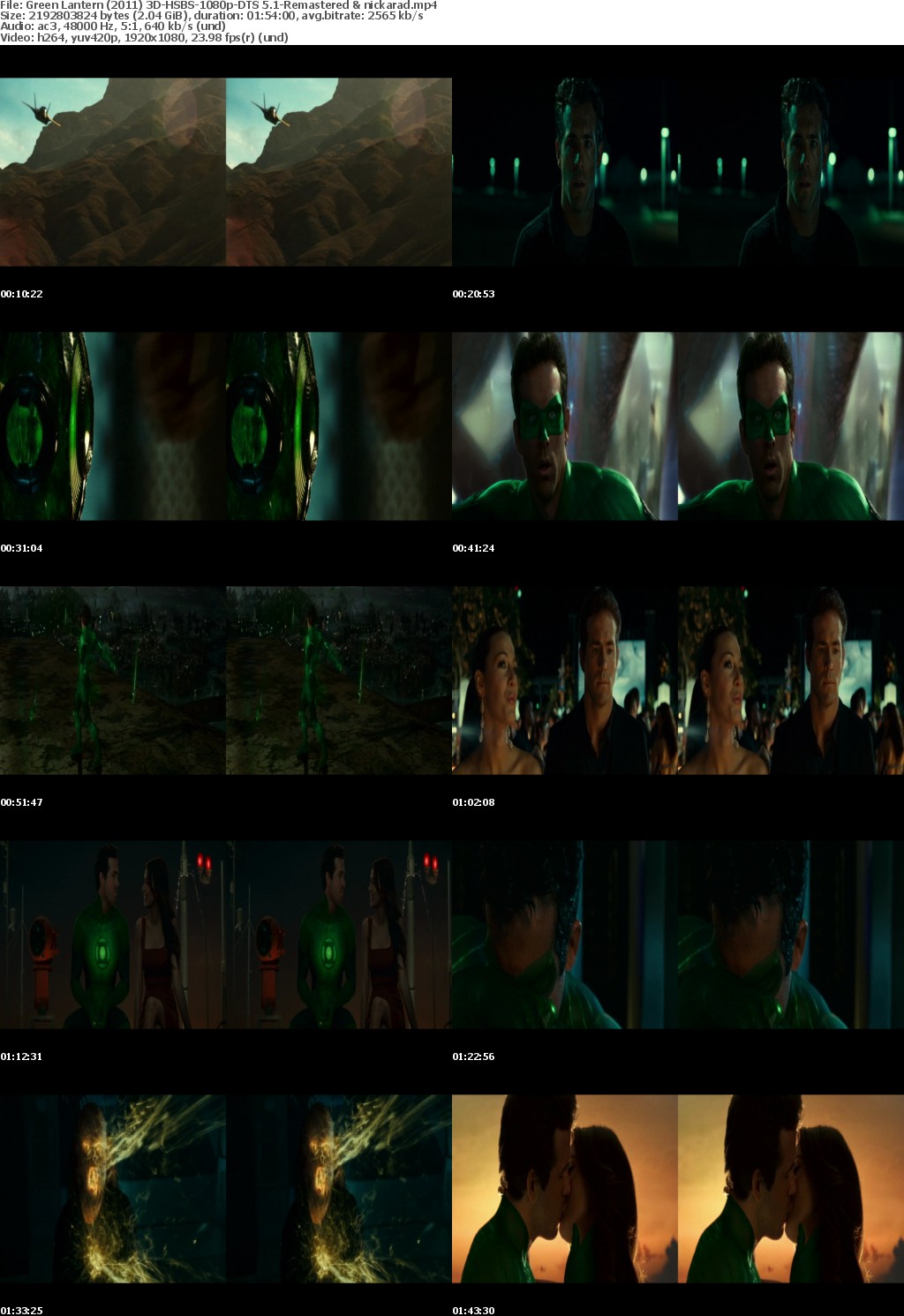 Green Lantern (2011) 3D HSBS 1080p BluRay AC3 Remastered-nickarad