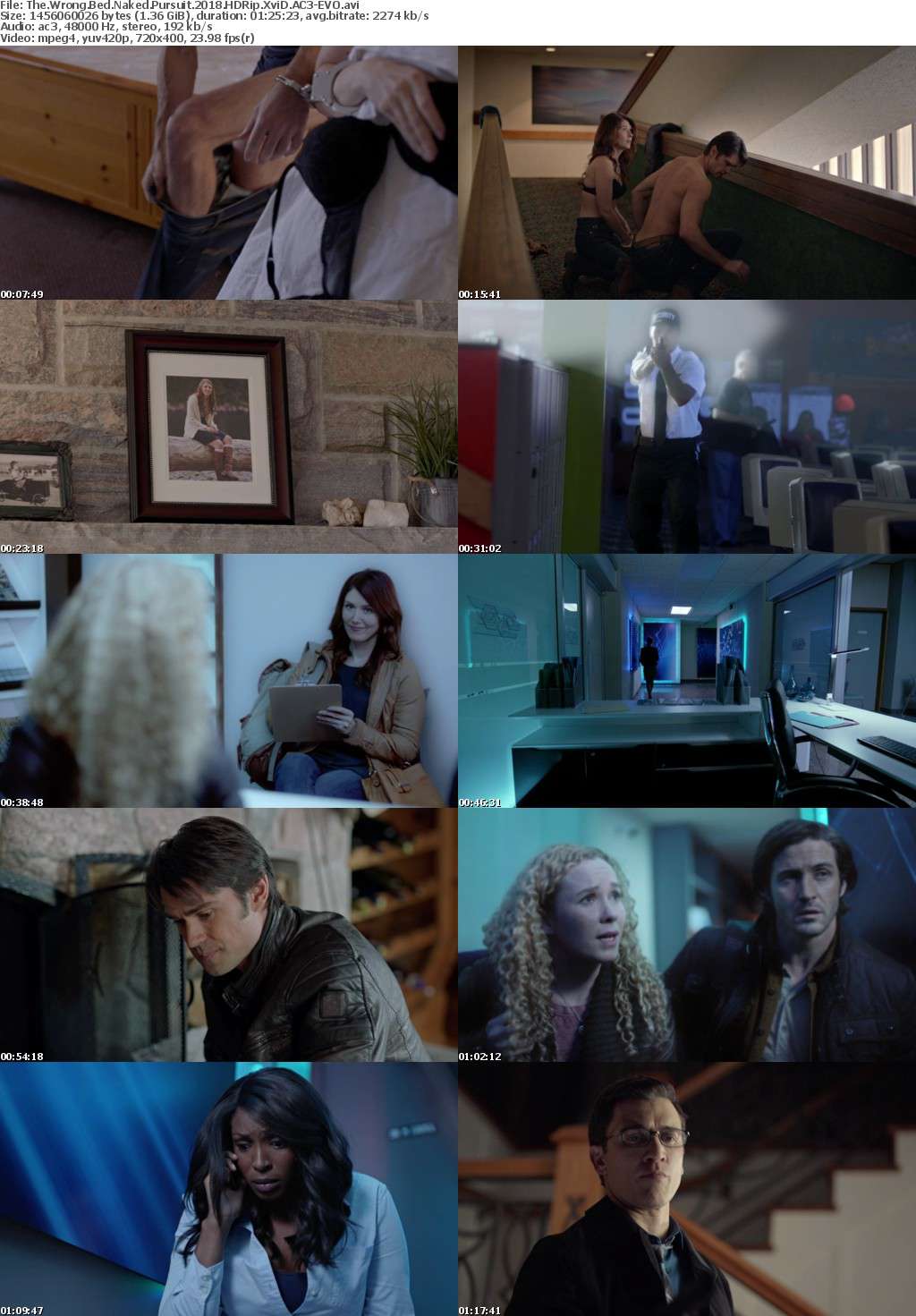 The Wrong Bed Naked Pursuit (2018) HDRip XviD AC3-EVO