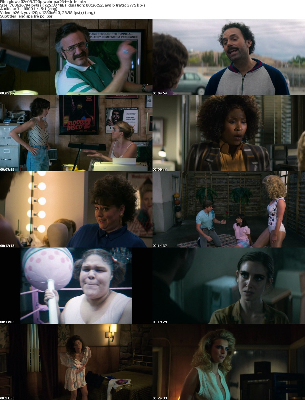 GLOW S02E03 720p WEBRip x264-STRiFE GLOW S02E03 720p WEBRip x264-STRiFE