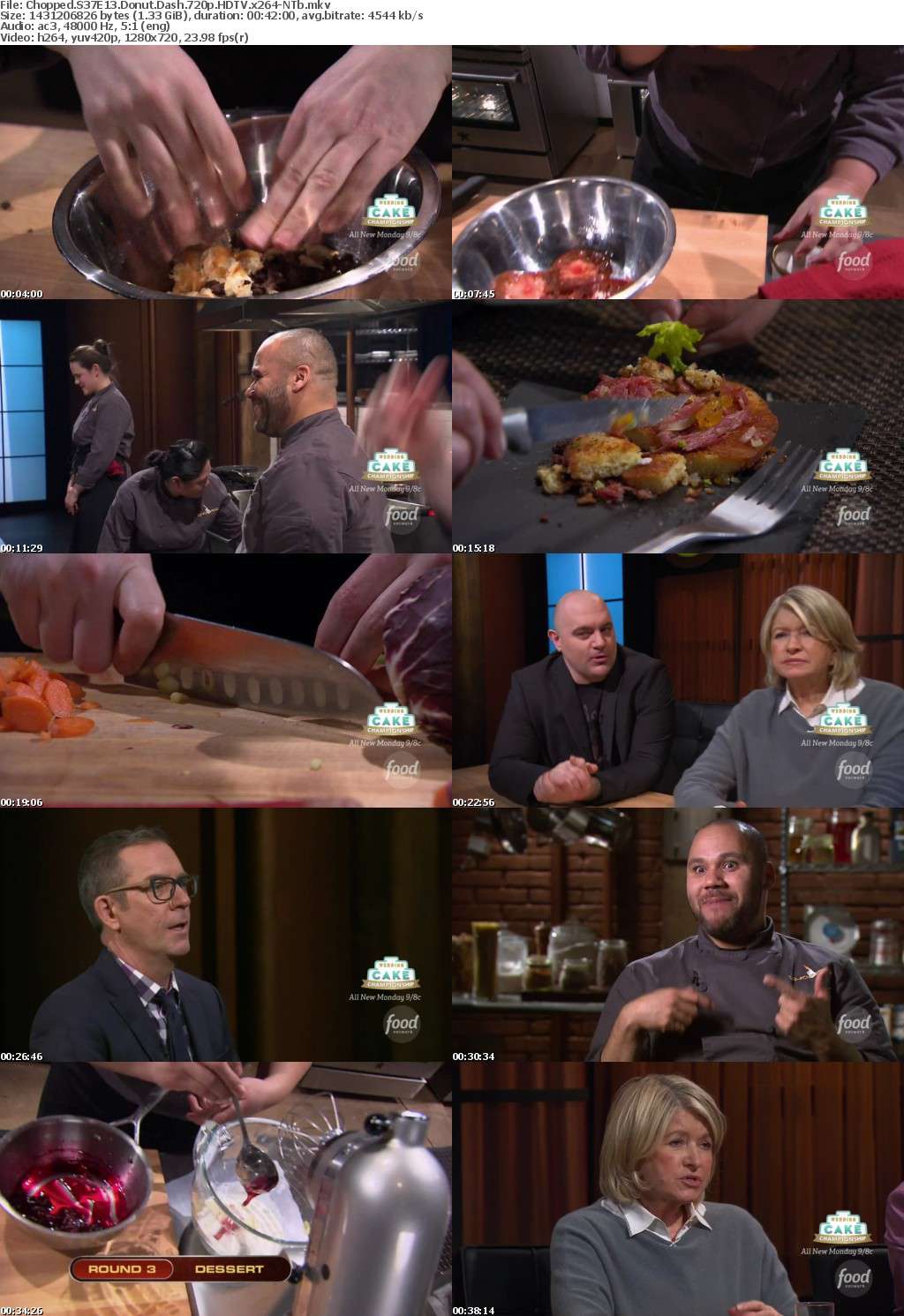 Chopped S37E13 Donut Dash 720p HDTV x264-NTb Chopped S37E13 Donut Dash 720p HDTV x264-NTb