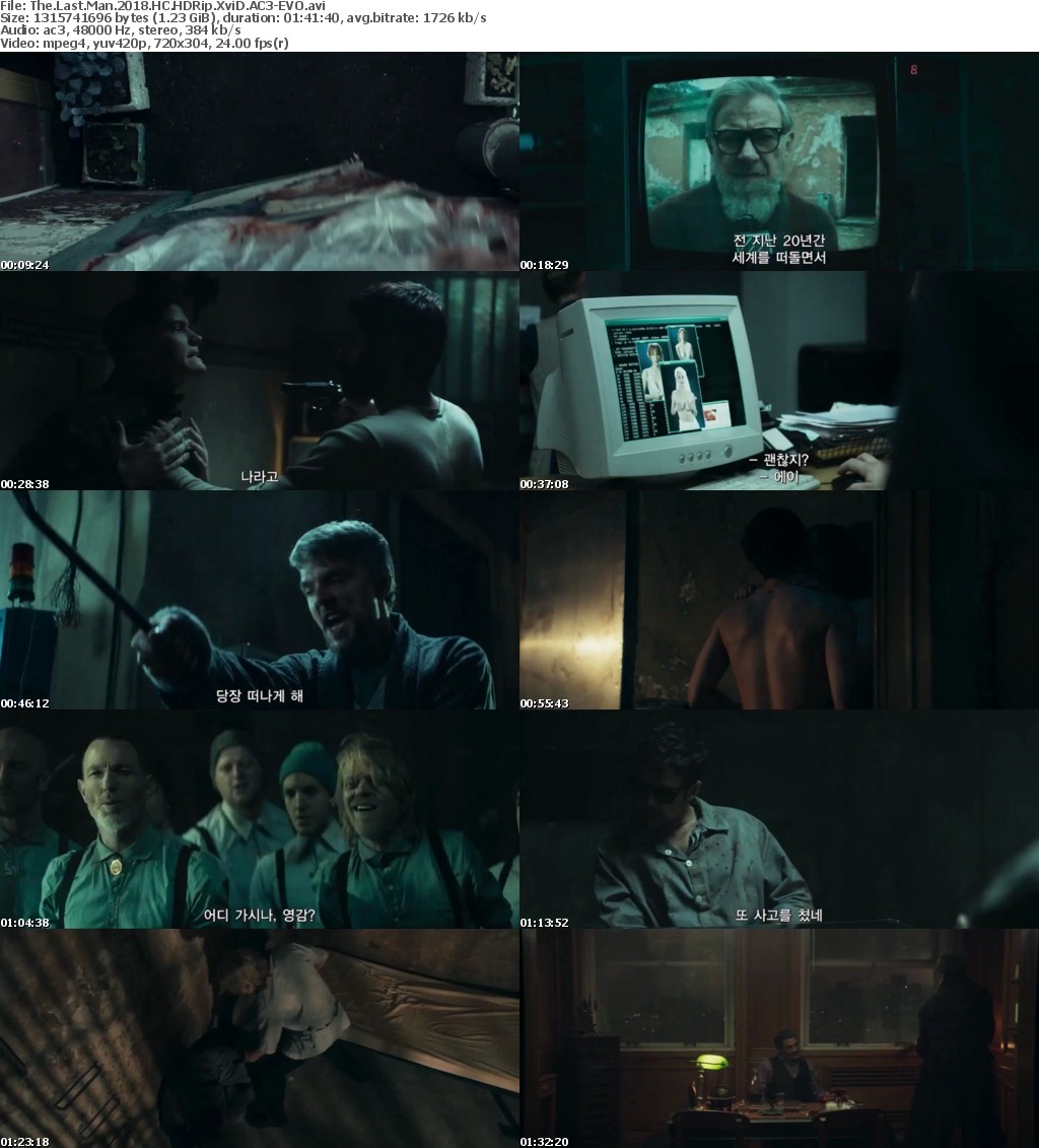 The Last Man (2018) HC HDRip XviD AC3-EVO