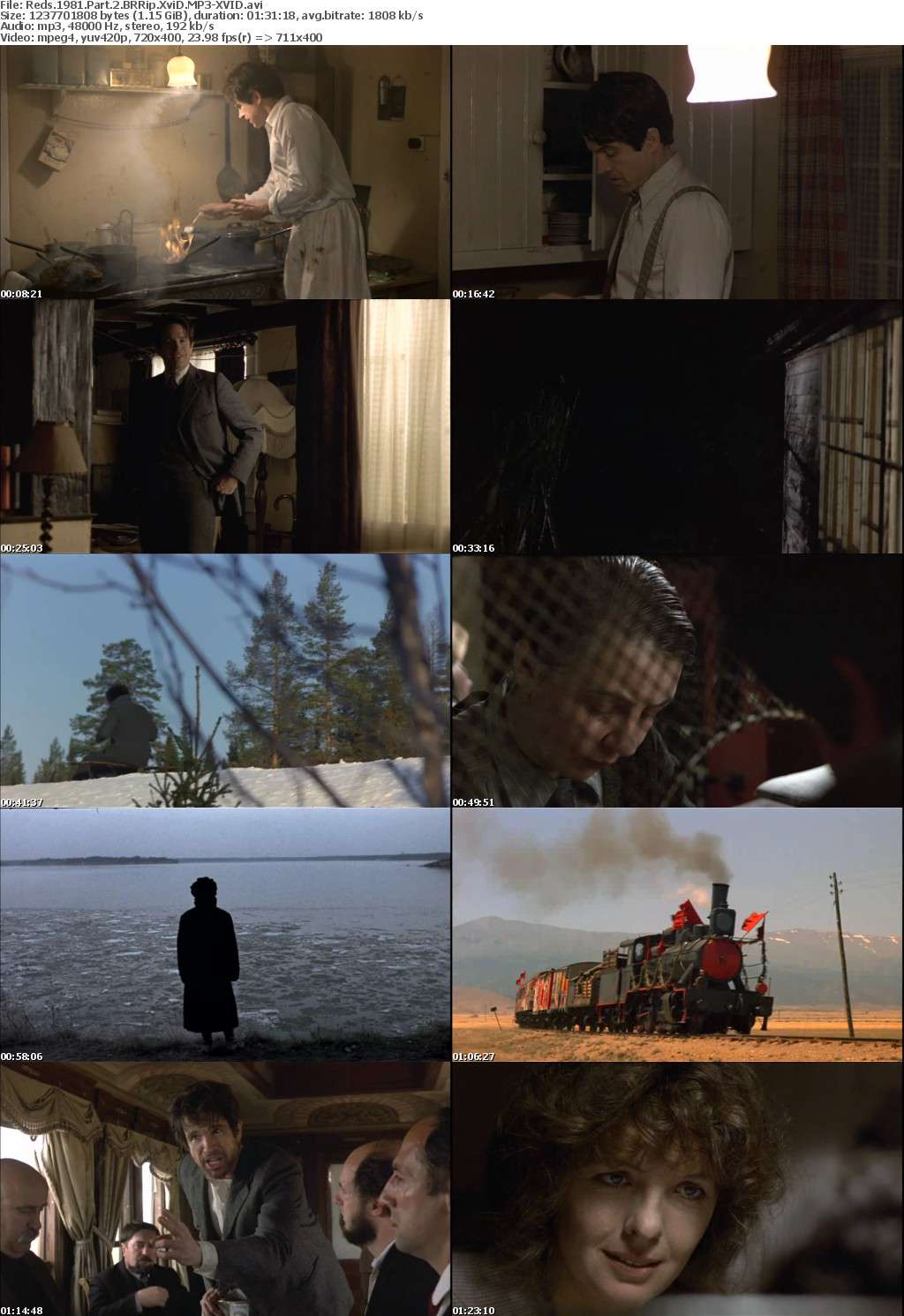Reds 1981 Part 2 BRRip XviD MP3-XVID Reds 1981 Part 2 BRRip XviD MP3-XVID