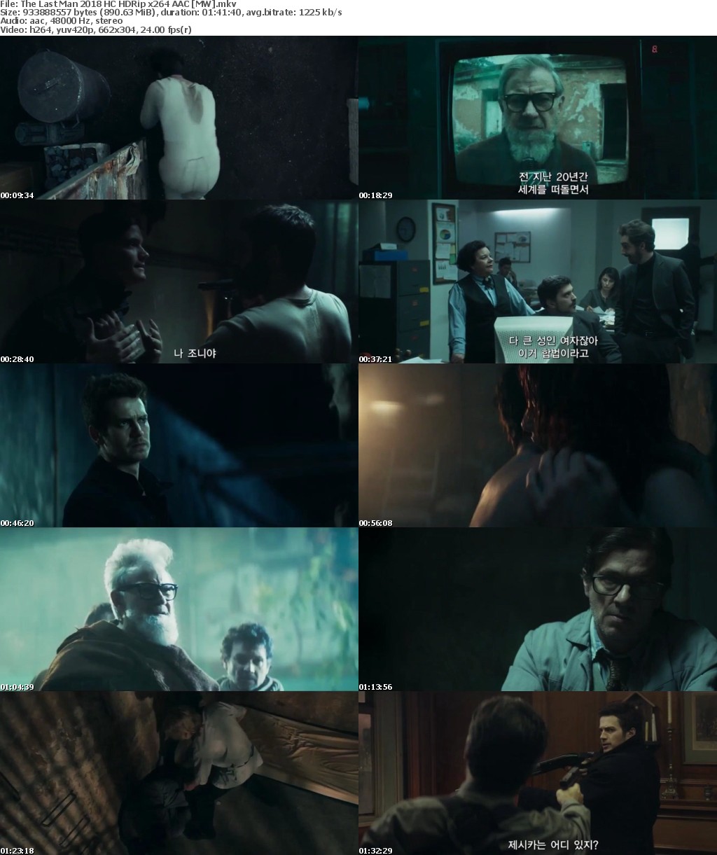 The Last Man (2018) HC HDRip x264 AAC MW