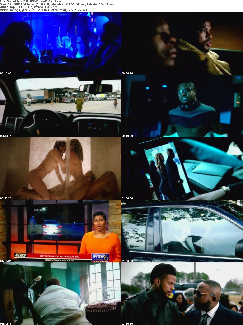 SuperFly (2018) HDCAM XviD-AVID