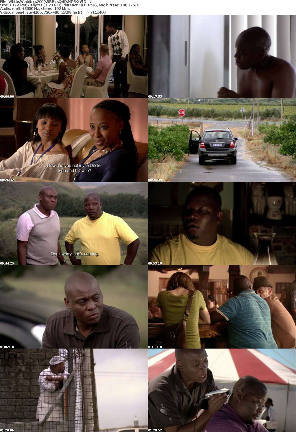 White Wedding 2009 BRRip XviD MP3-XVID White Wedding 2009 BRRip XviD MP3-XVID
