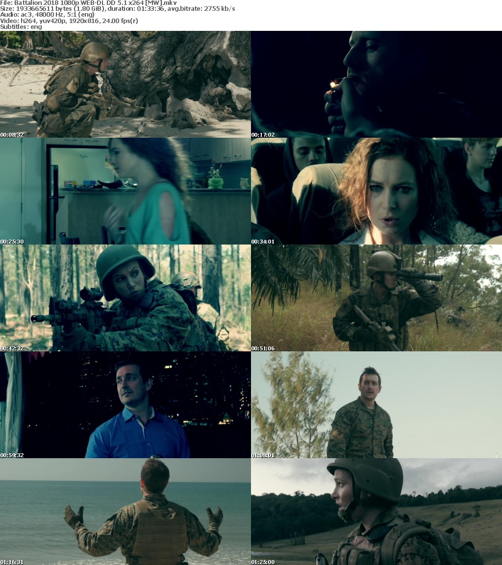 Battalion (2018) 1080p WEB-DL DD 5.1 x264 MW