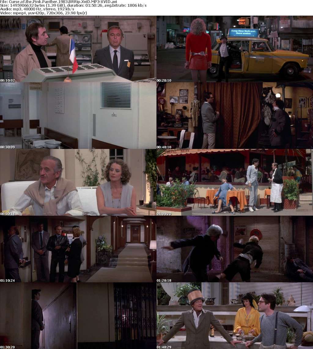 Curse of the Pink Panther 1983 BRRip XviD MP3-XVID Curse of the Pink Panther 1983 BRRip XviD MP3-XVID
