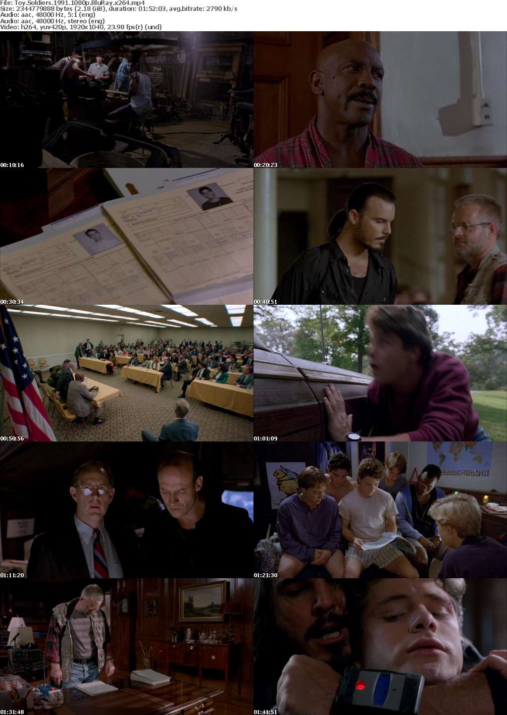 Toy Soldiers 1991 1080p BluRay x264 Toy Soldiers 1991 1080p BluRay x264