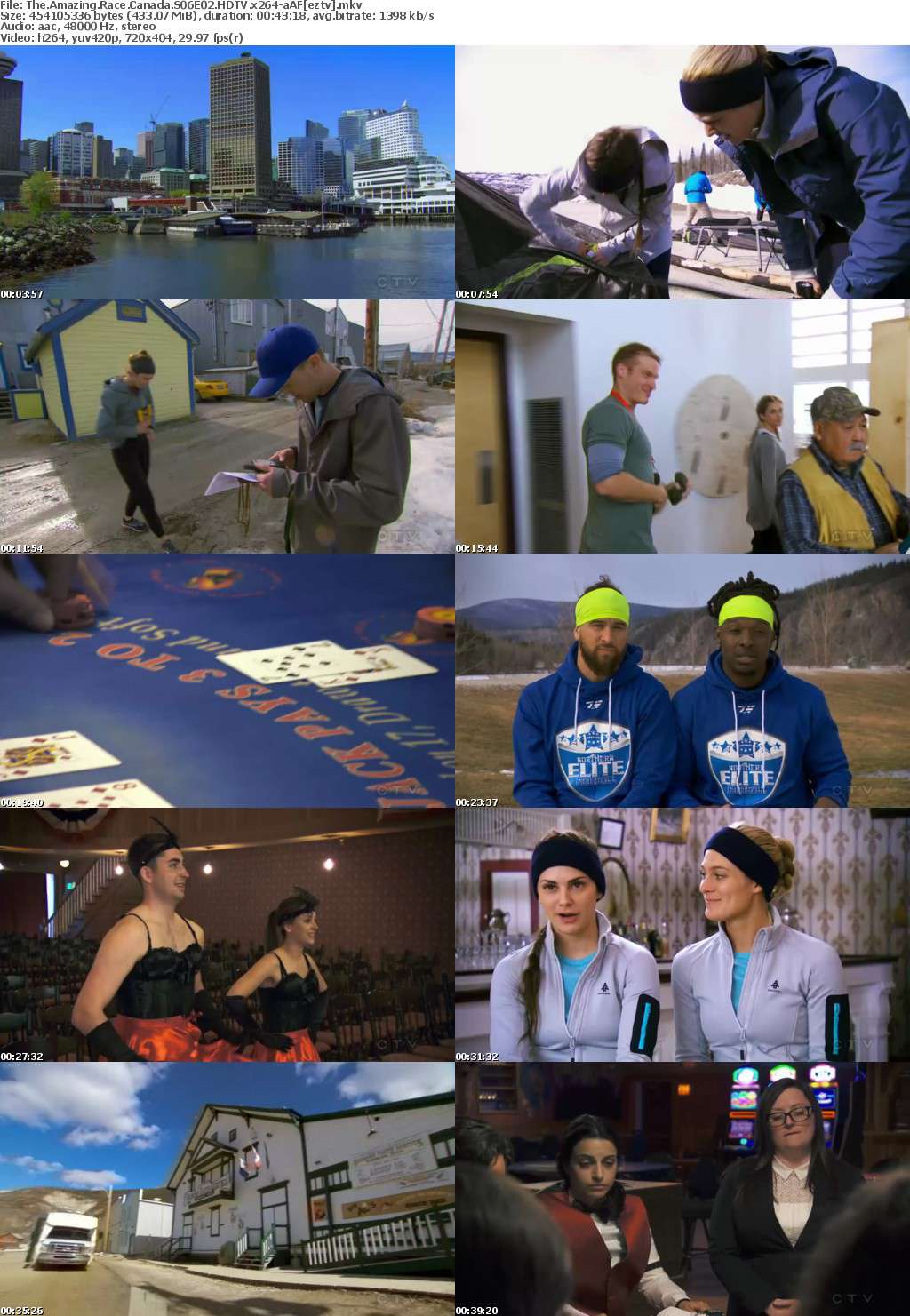 The Amazing Race Canada S06E02 HDTV x264-aAF