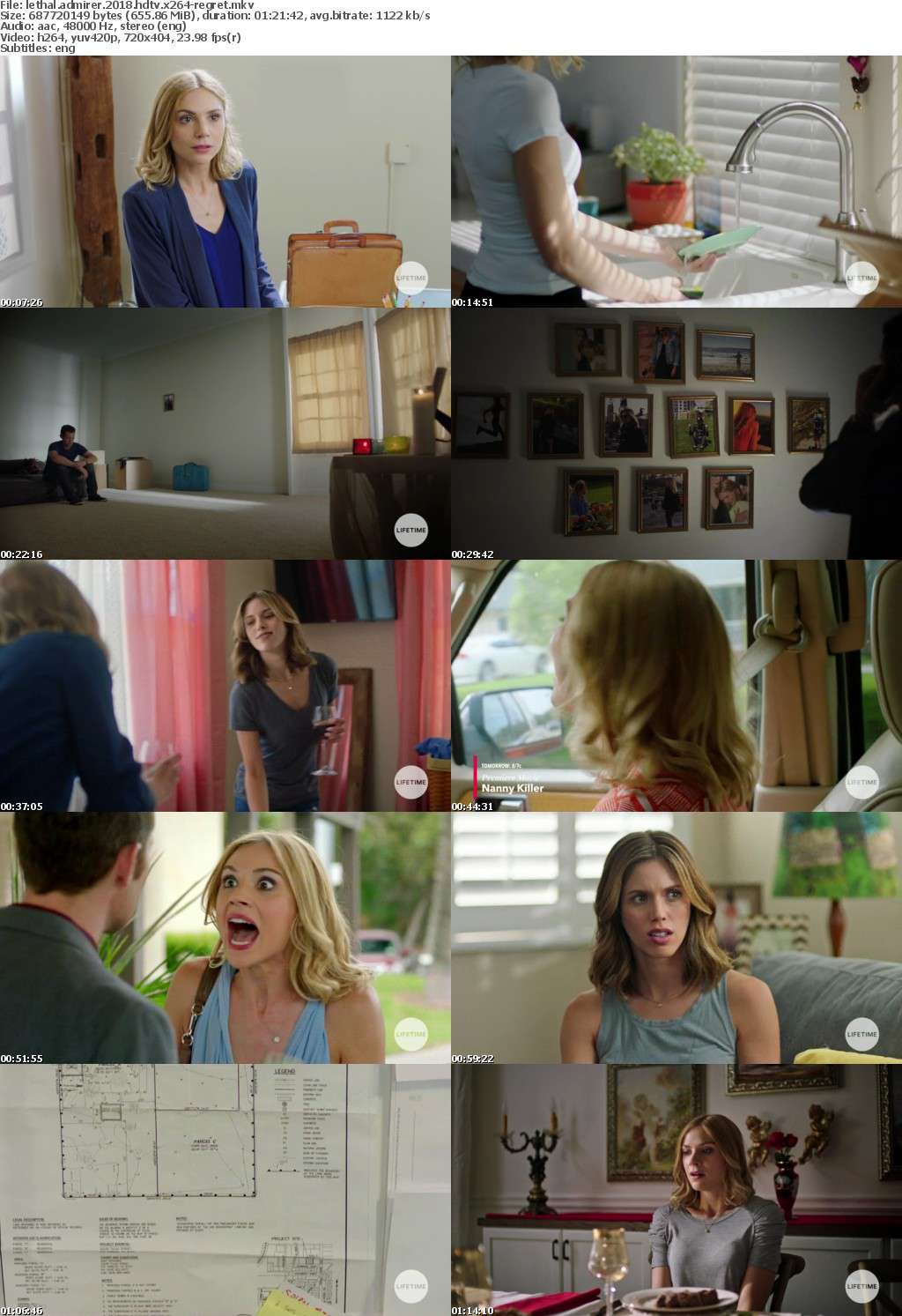 Lethal Admirer (2018) HDTV x264-REGRET