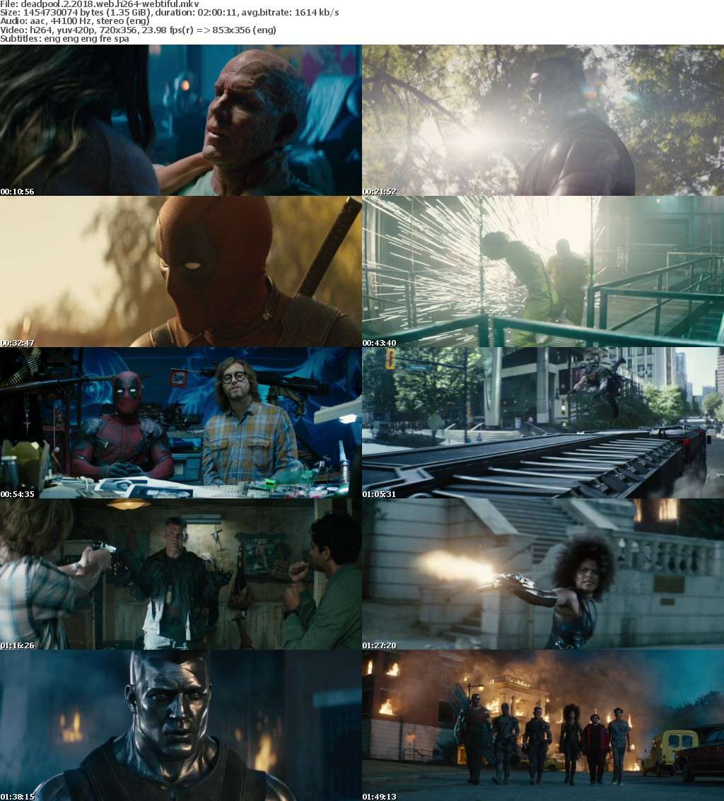 Deadpool 2 (2018) WEB h264-WEBTiFUL