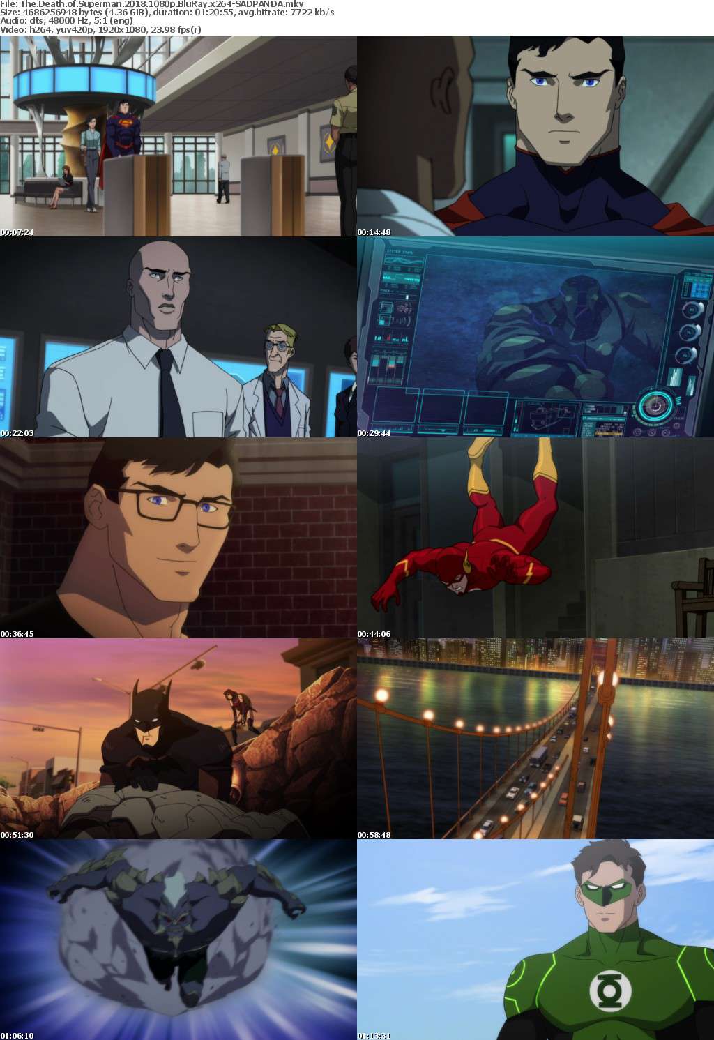 The Death of Superman (2018) 1080p BluRay x264-SADPANDA