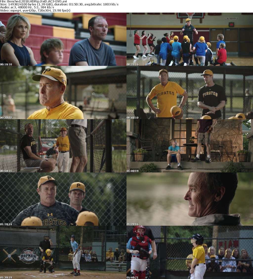 Benched (2018) HDRip XviD AC3-EVO