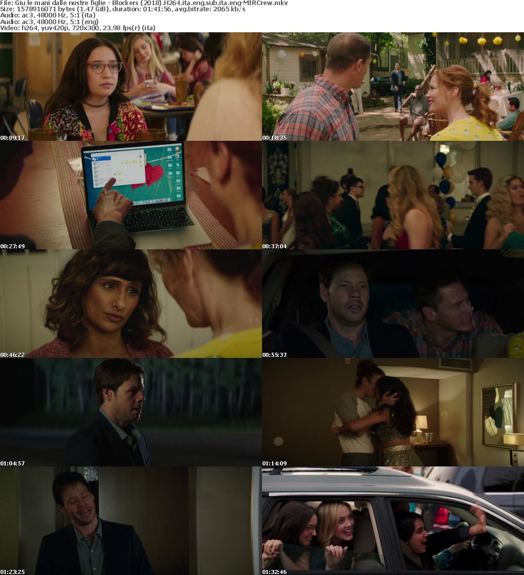 Blockers - Giu le mani dalle nostre figlie (2018) BRRip H264 italian english Ac3-5.1 sub ita eng-MIRCrew