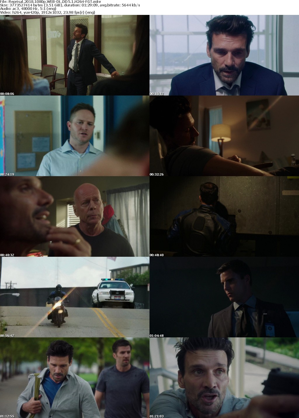 Reprisal (2018) 1080p WEB-DL DD5.1 H264-FGT