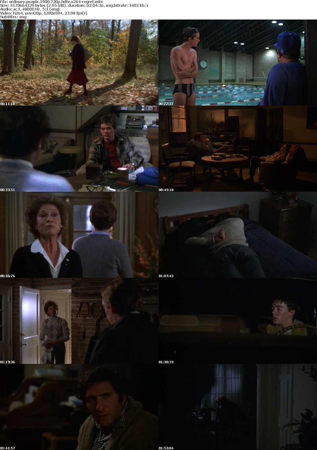 Ordinary People (1980) 720p HDTV x264-REGRET