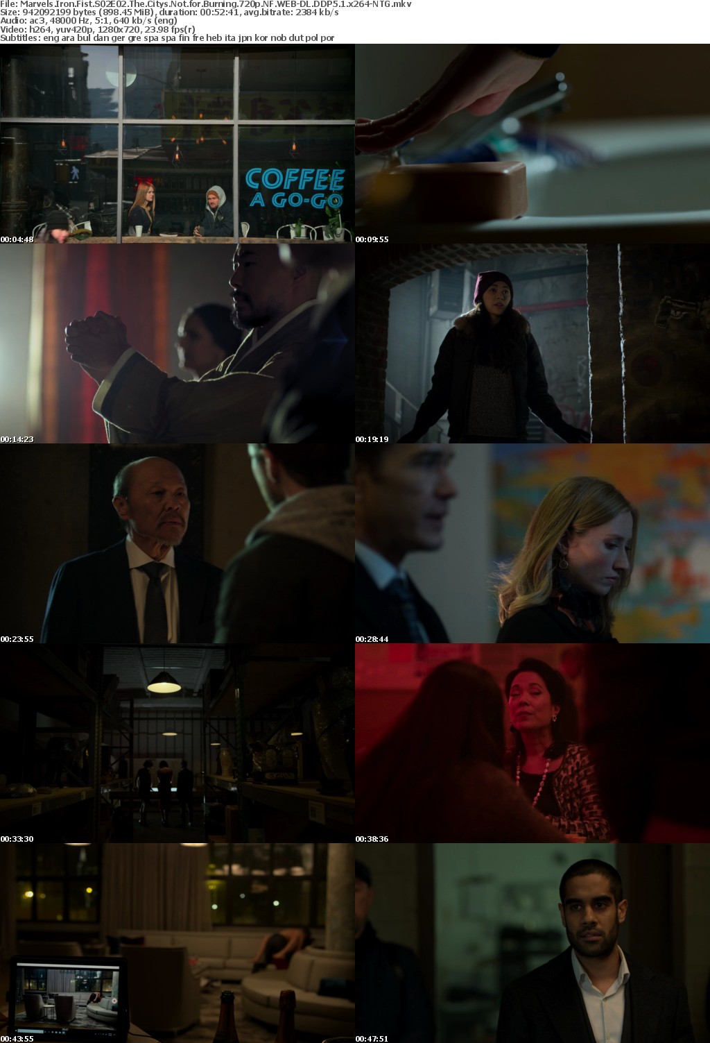 Marvels Iron Fist S02 720p NF WEB-DL DDP5 1 x264-NTG Marvels Iron Fist S02 720p NF WEB-DL DDP5 1 x264-NTG