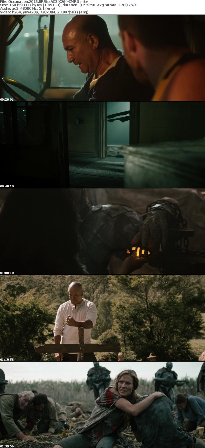 Occupation 2018 BRRip AC3 X264-CMRG Occupation 2018 BRRip AC3 X264-CMRG