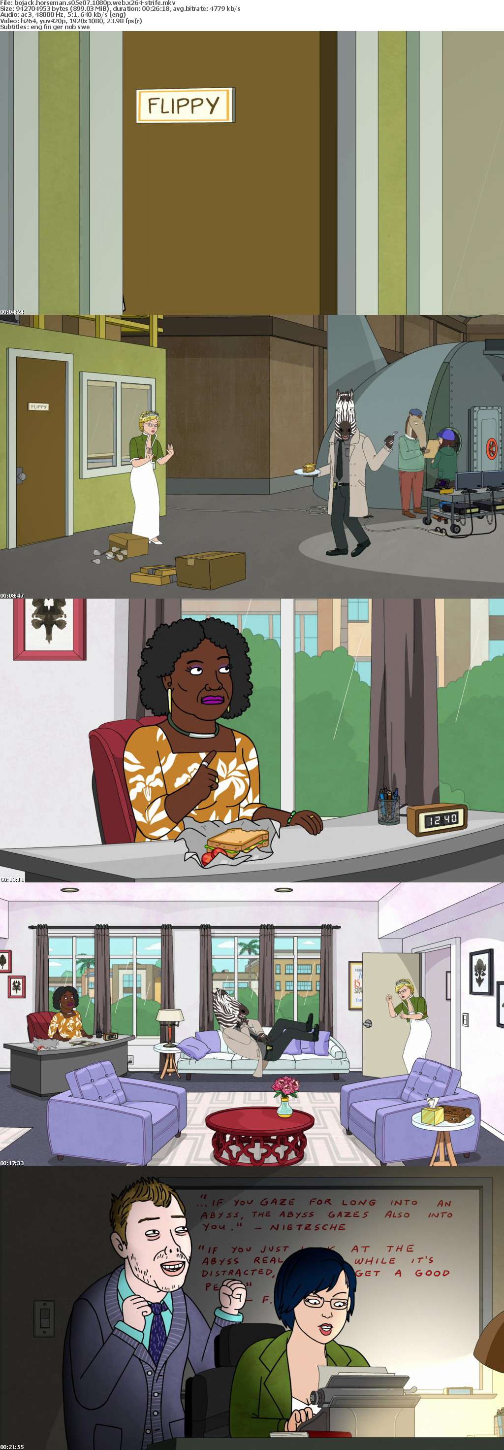 BoJack Horseman S05E07 1080p WEB x264-STRiFE BoJack Horseman S05E07 1080p WEB x264-STRiFE