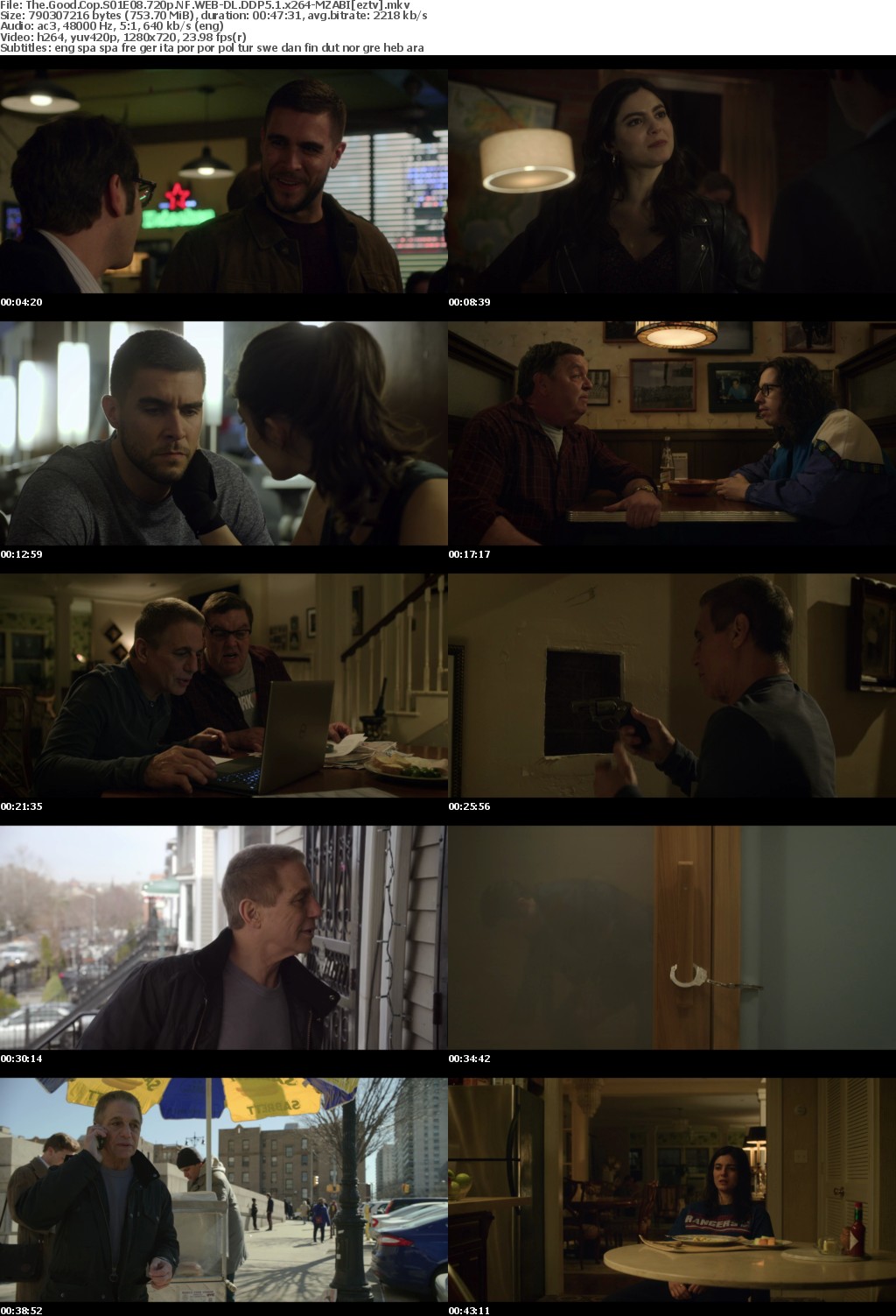 The Good Cop S01E08 720p NF WEB-DL DDP5.1 x264-MZABI