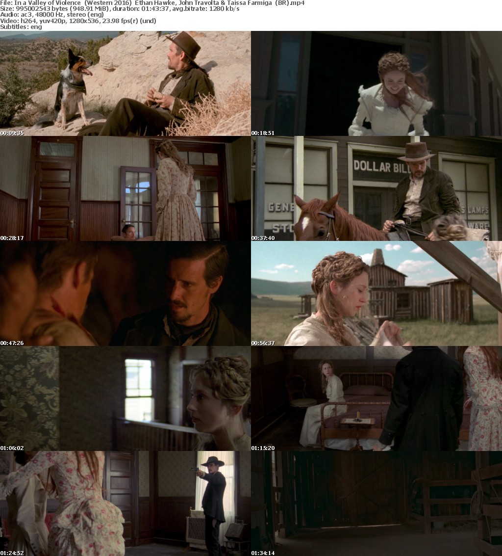 In a Valley of Violence (2016) BRRip x264-DLW