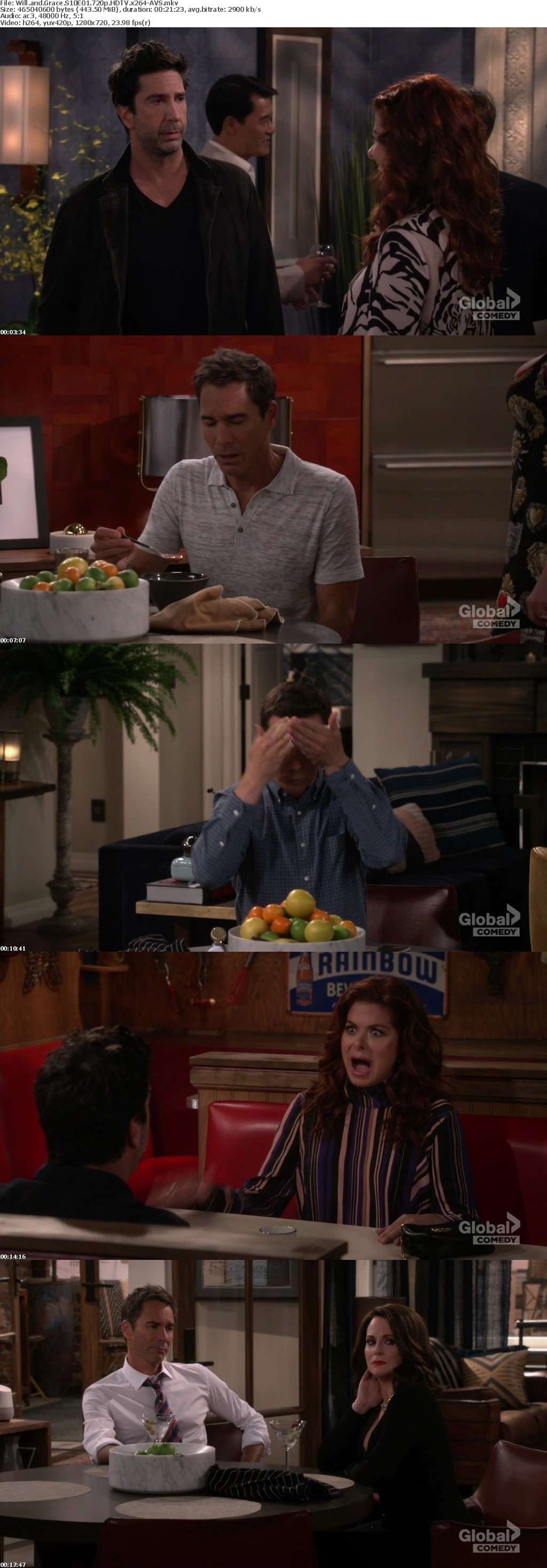 Will and Grace S10E01 720p HDTV x264-AVS Will and Grace S10E01 720p HDTV x264-AVS