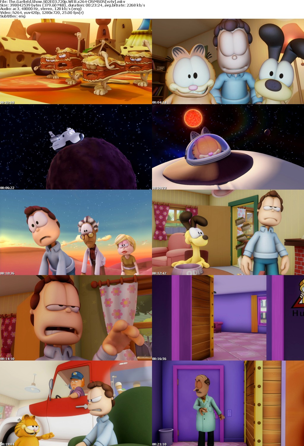 The Garfield Show S02E03 720p WEB x264-CRiMSON