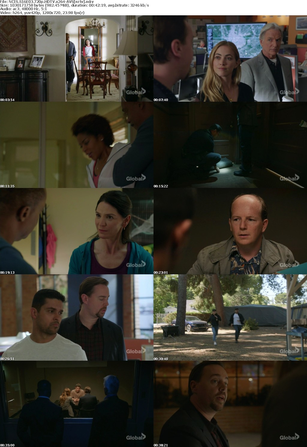 NCIS S16E03 720p HDTV x264-AVS