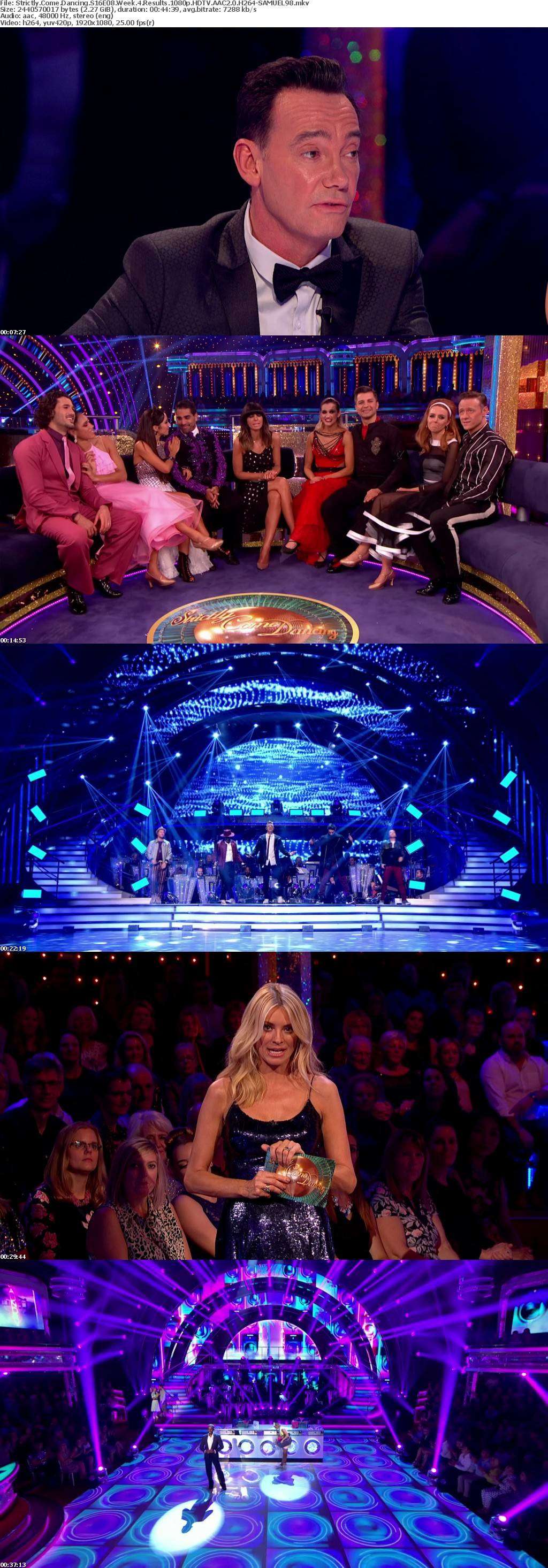 Strictly Come Dancing S16E08 Week 4 Results 1080p HDTV AAC2 0 H264-SAMUEL98 Strictly Come Dancing S16E08 Week 4 Results 1080p HDTV AAC2 0 H264-SAMUEL98