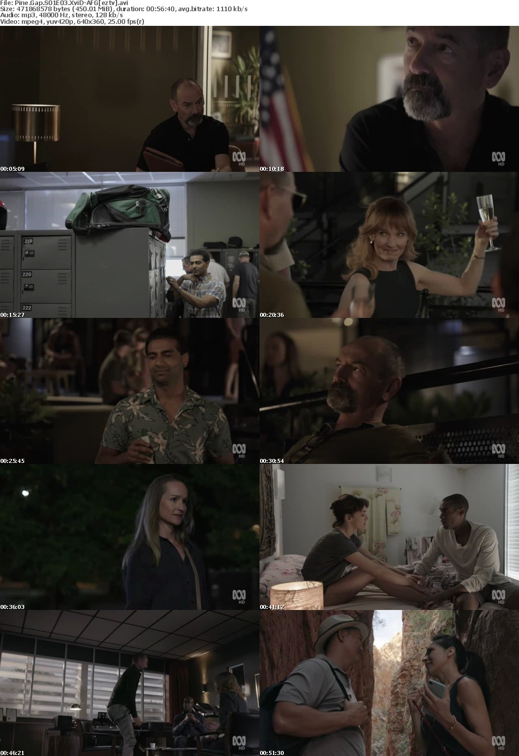 Pine Gap S01E03 XviD-AFG