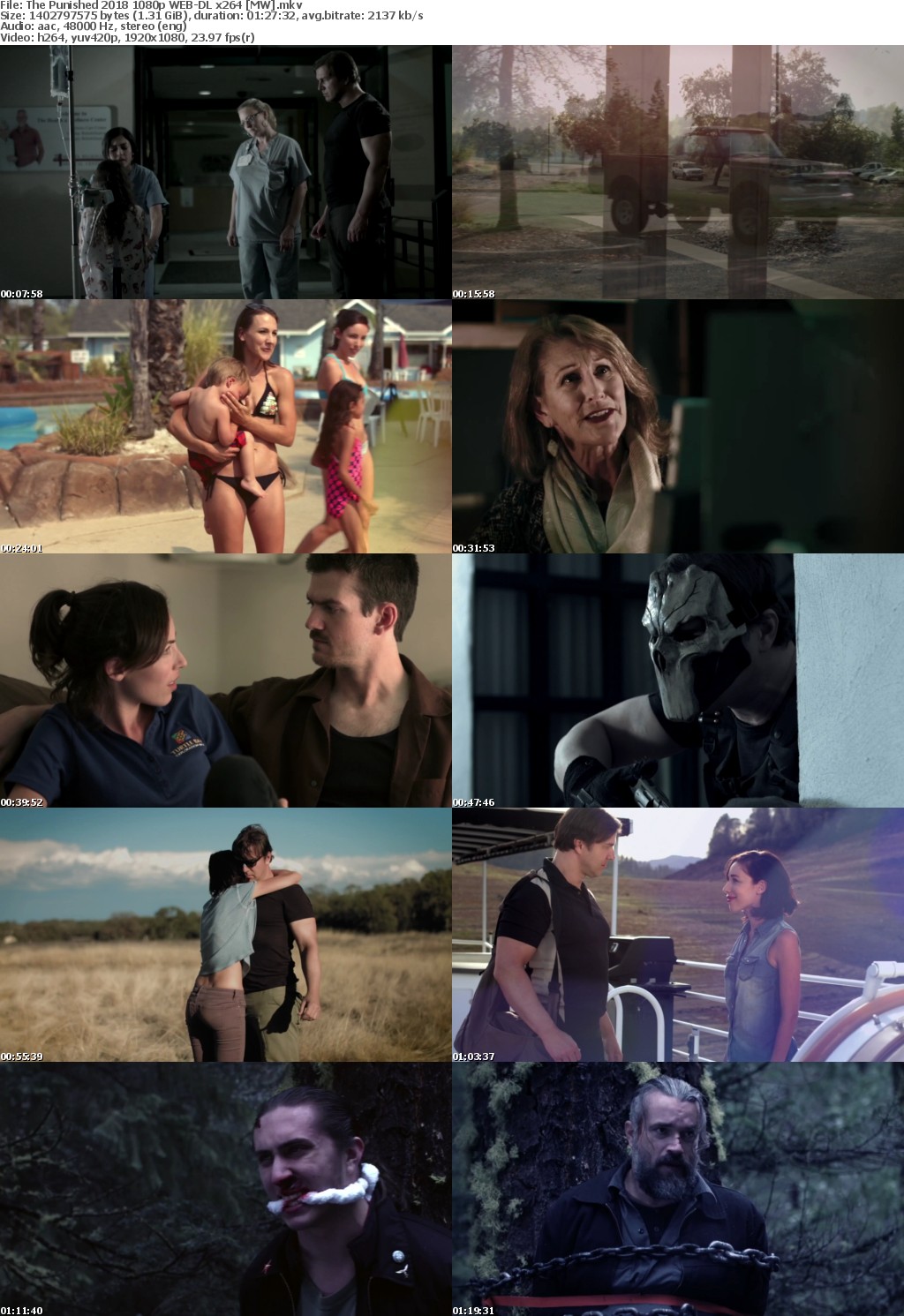 The Punished (2018) 1080p WEB-DL x264 MW